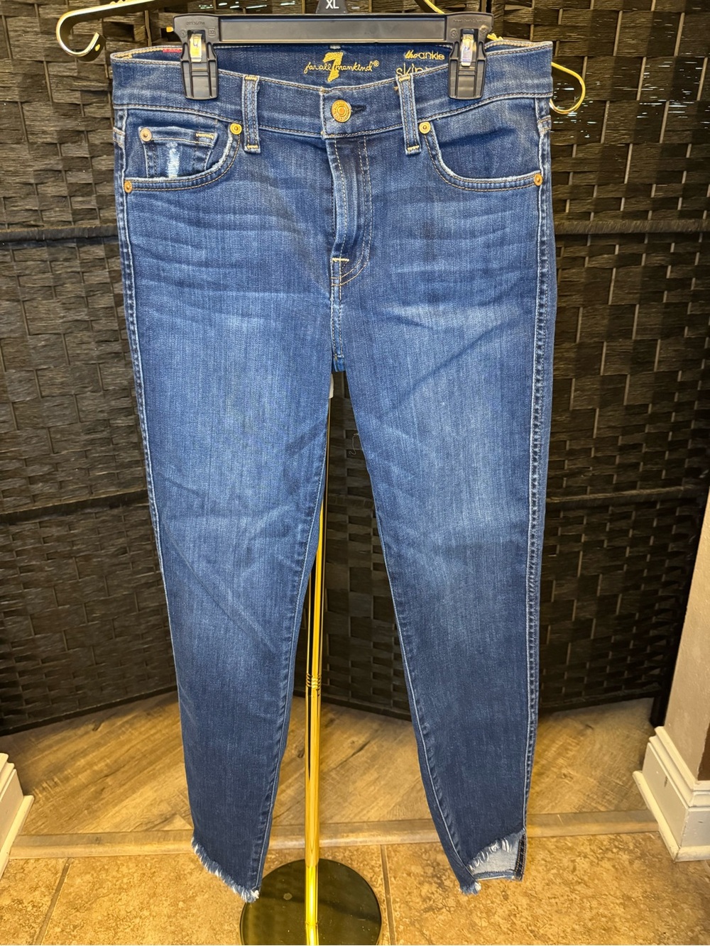 7 For All Mankind Skinny Jeans - Classic Stretch Denim
